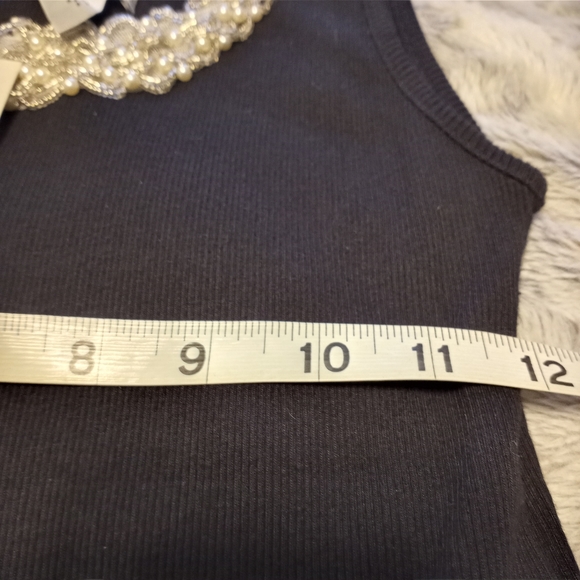 Carmen Marc Valvo Tank Top Size M - Picture 5 of 9